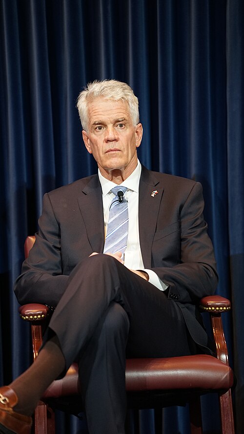 Nicholas Merrick at Reagan Foundation event "A Conversation with Ambassador Matthew Whitaker"