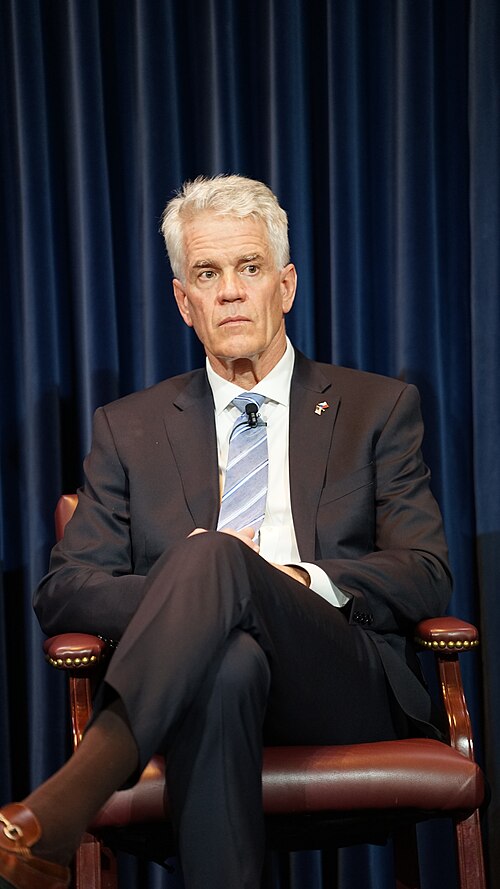 Nicholas Merrick at Reagan Foundation event "A Conversation with Ambassador Matthew Whitaker"