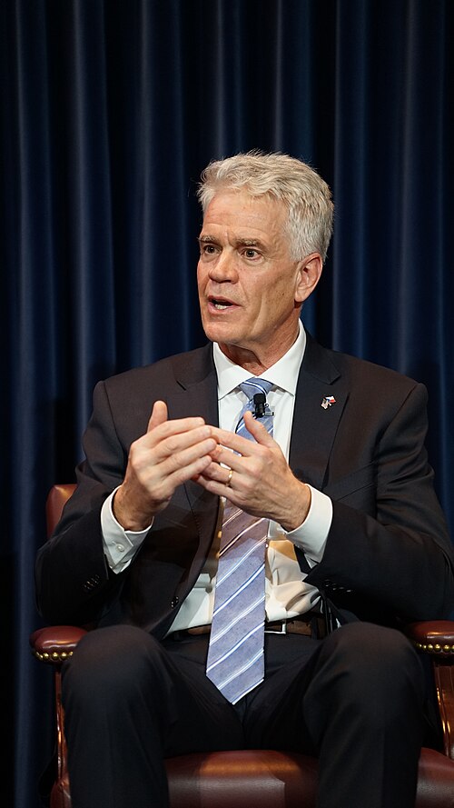 Nicholas Merrick at Reagan Foundation event "A Conversation with Ambassador Matthew Whitaker"