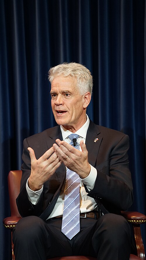 Nicholas Merrick at Reagan Foundation event "A Conversation with Ambassador Matthew Whitaker"