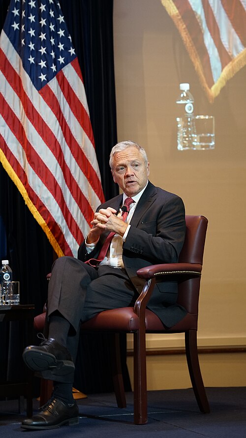 Tom Rose at Reagan Foundation event "A Conversation with Ambassador Matthew Whitaker"