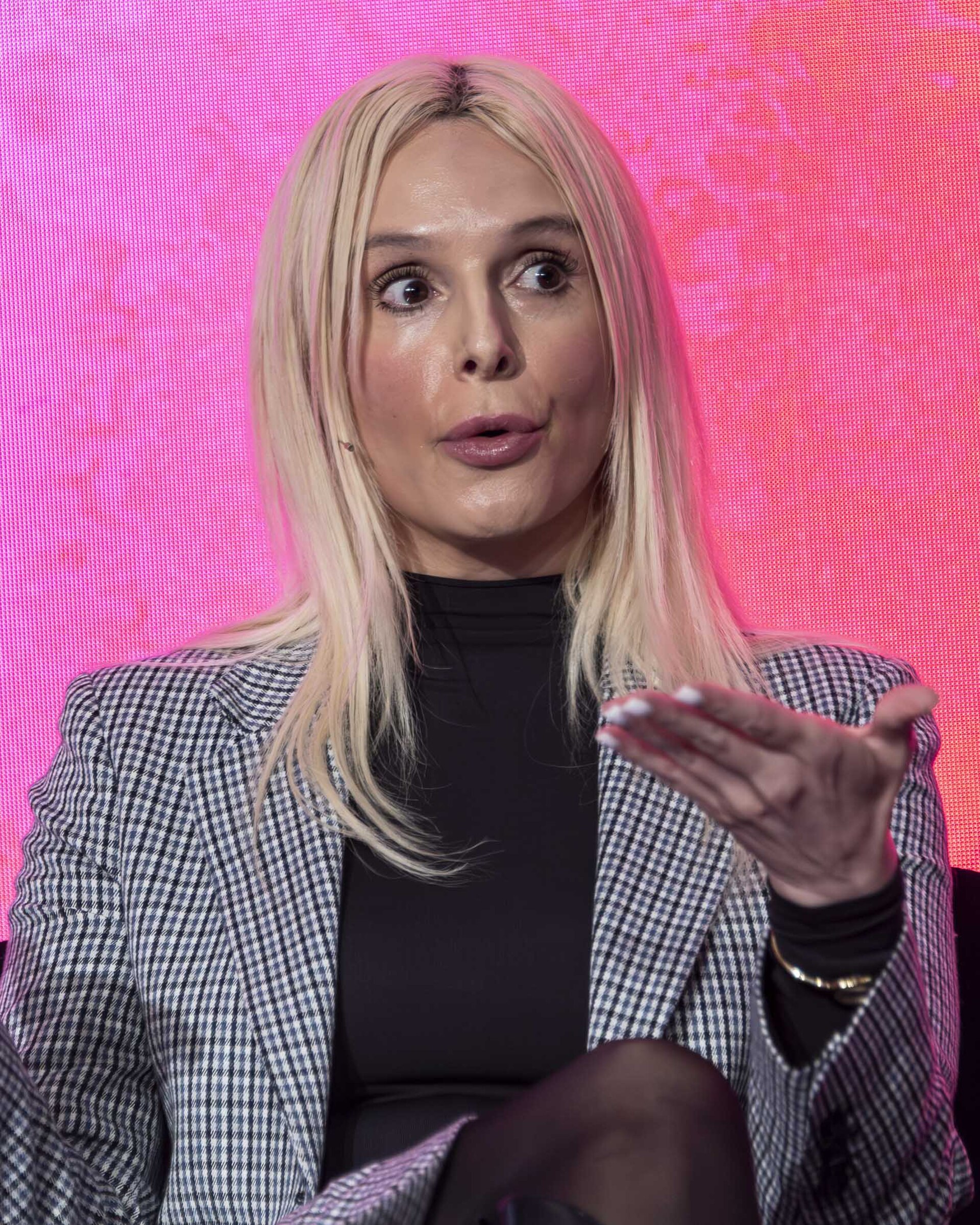 Rebecca Hutson, Editor in Chief, The News Movement, at the SXSW London festival hosted in London, England during June 2025.