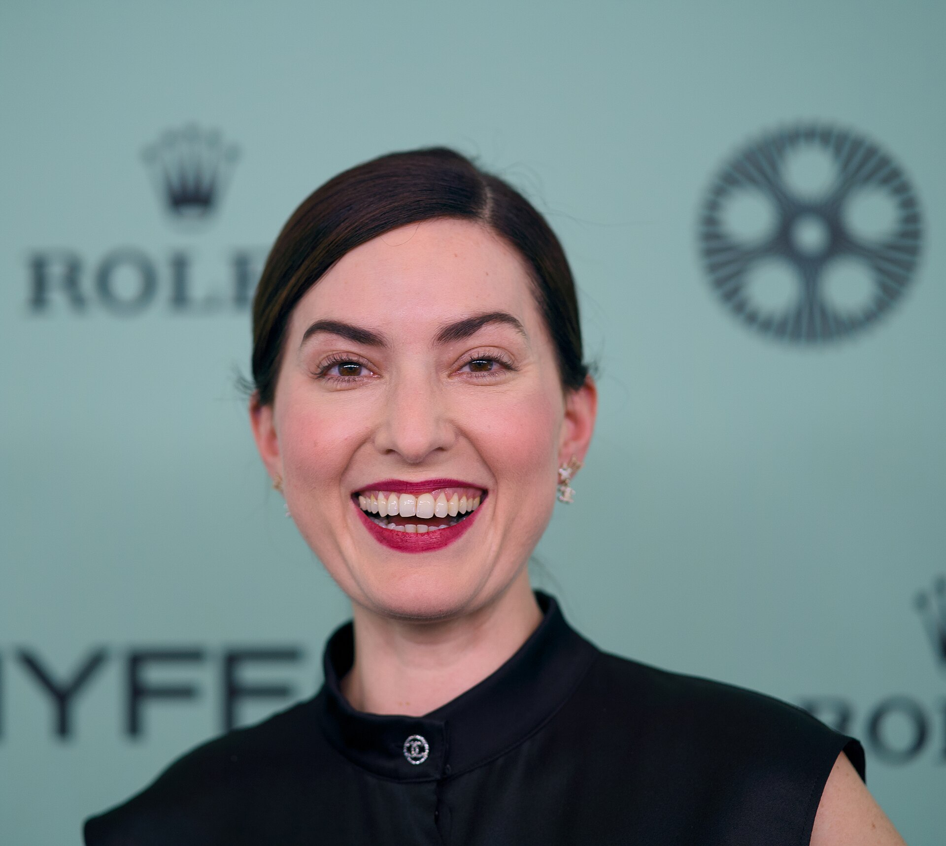 Rebecca Zlotowski, director, at the 63rd annual New York Film Festival at Lincoln Center for the film A Private Life