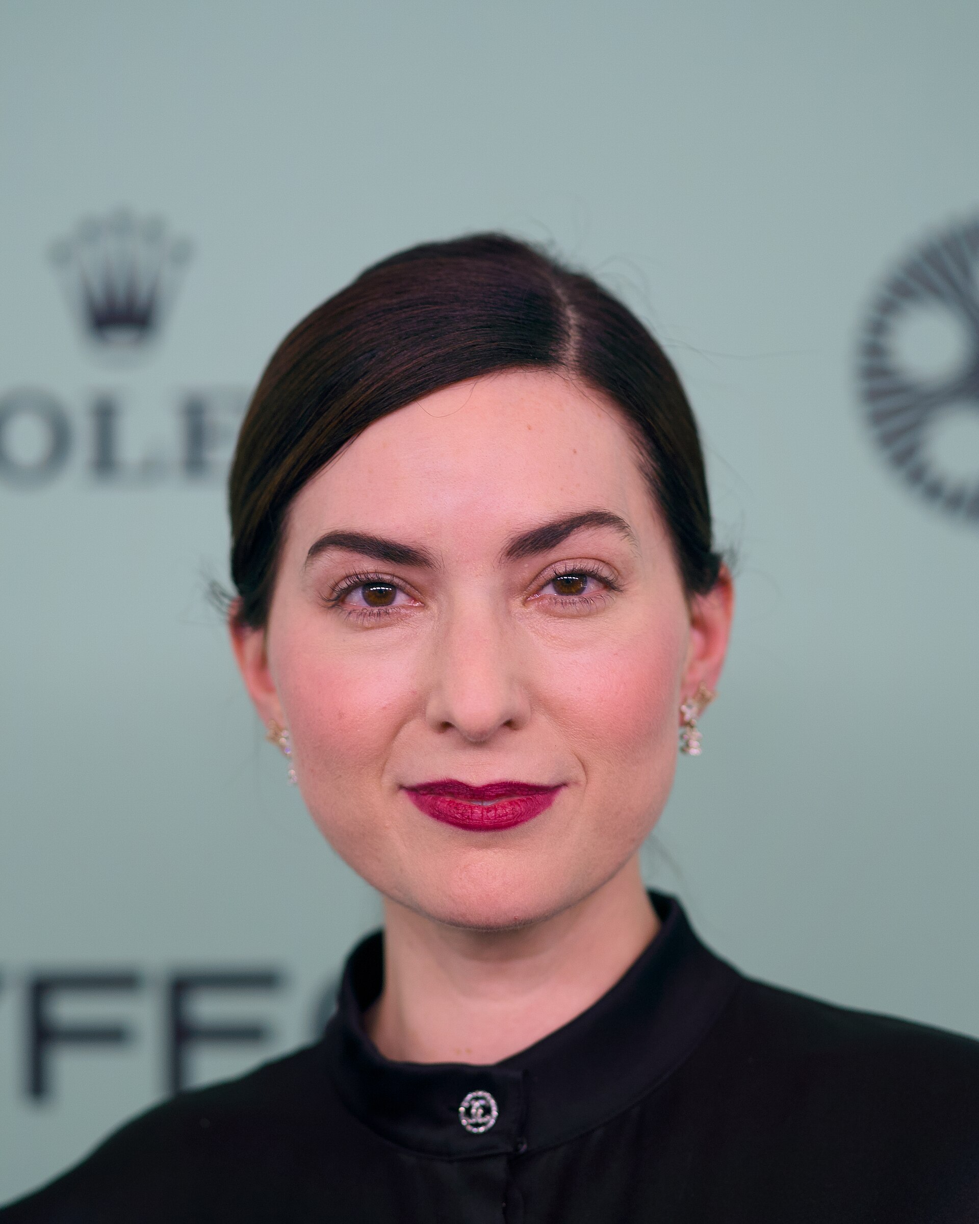 Rebecca Zlotowski, director, at the 63rd annual New York Film Festival at Lincoln Center for the film A Private Life