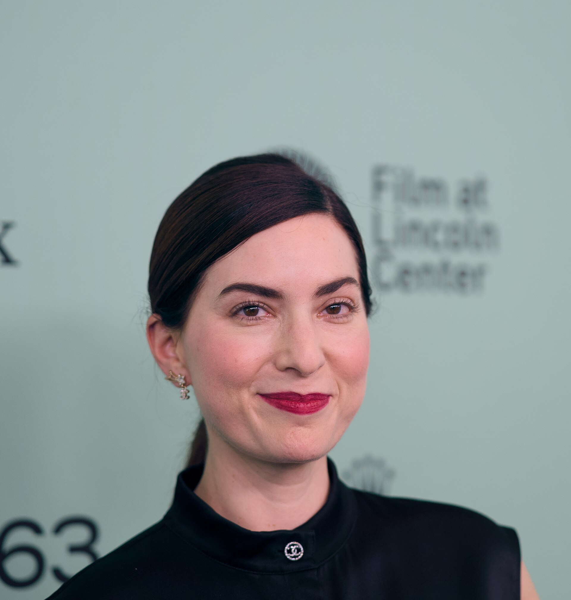 Rebecca Zlotowski, director, at the 63rd annual New York Film Festival at Lincoln Center for the film A Private Life