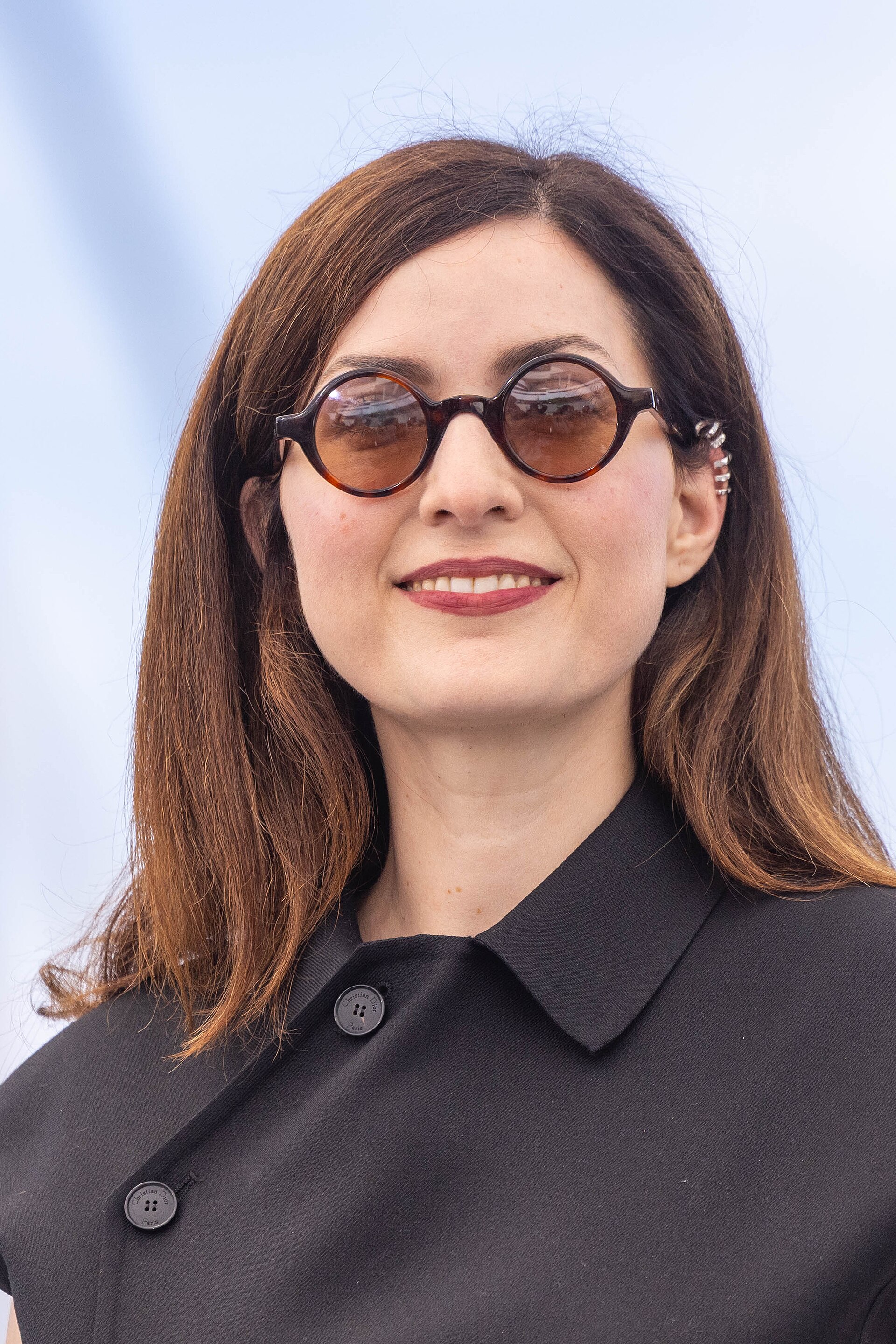 Film director Rebecca Zlotowski at the 2025 Cannes Film Festival