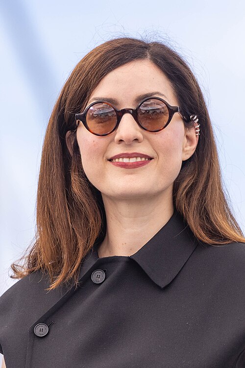 Film director Rebecca Zlotowski at the 2025 Cannes Film Festival
