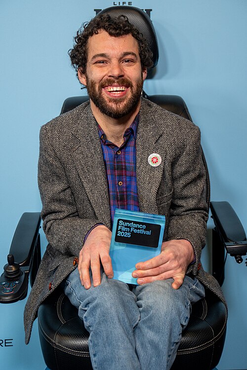 Reid Davenport at the 2025 Sundance Film Festival Awards