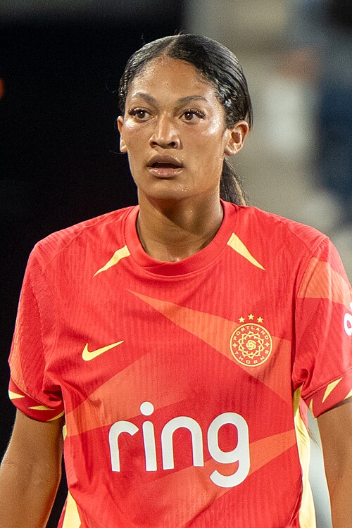 Reilyn Turner during Gotham FC vs Portland Thorns FC on 26 Sep 2025