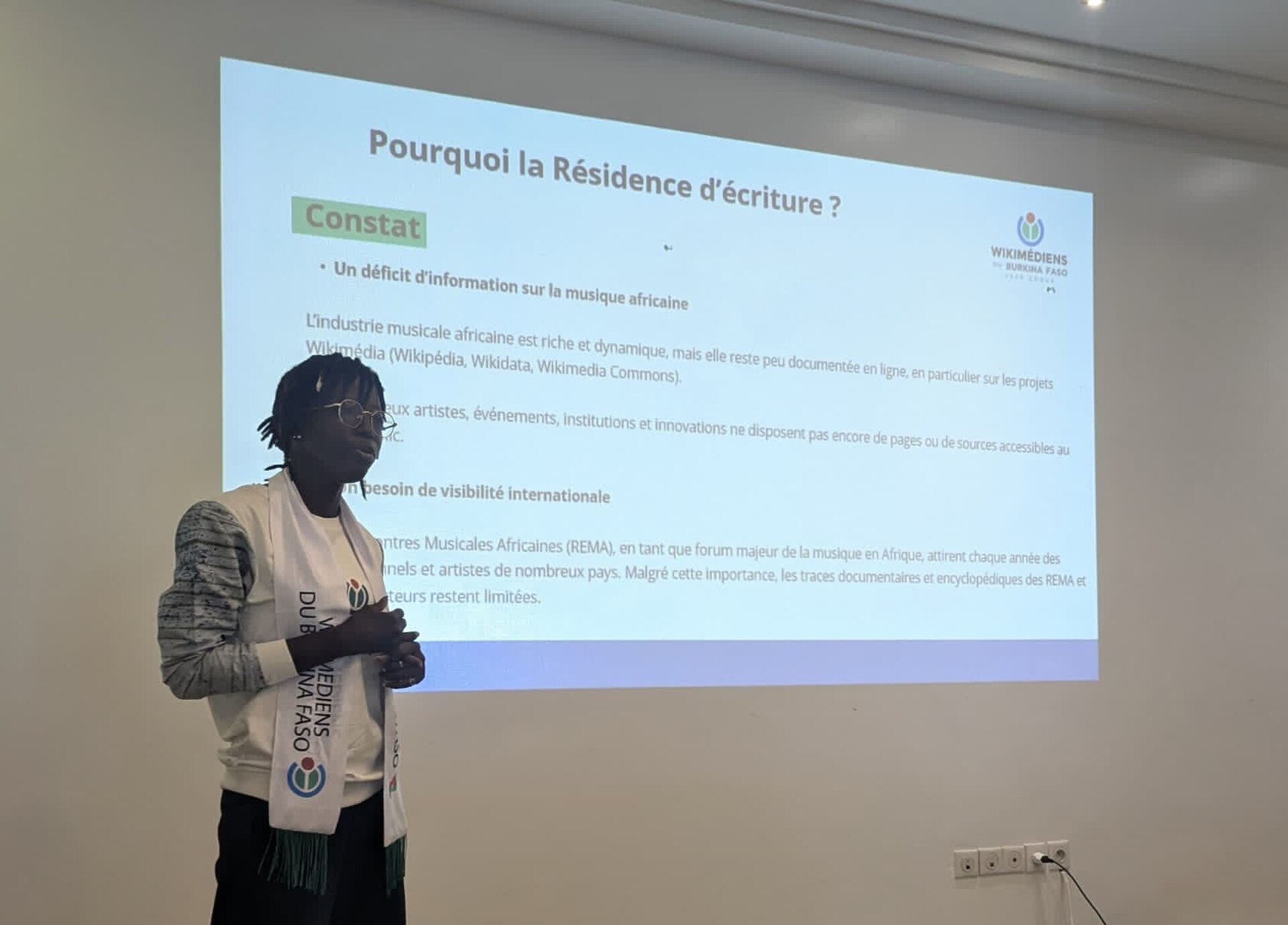 Présentation à la WCF25