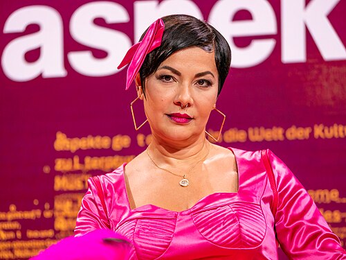 Rapper and writer Reyhan Sahin aka Lady Bitch Ray at the book fair Frankfurt 2025