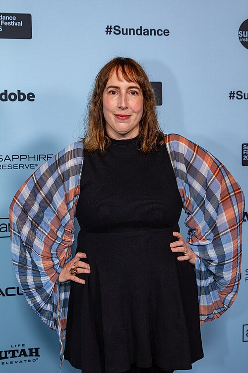 Rhianon Jones, producer, at the 2025 Sundance Film Festival for the movie Bunnylovr.