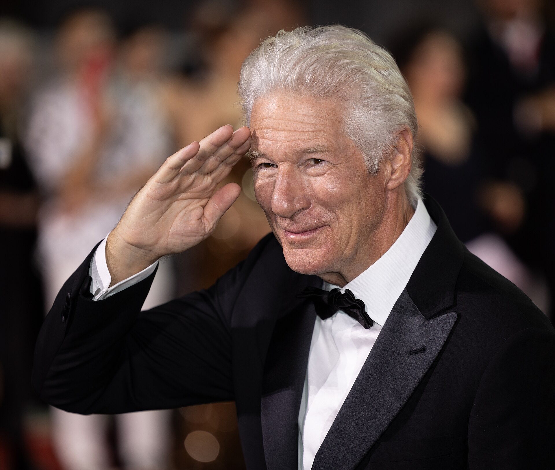 Actor Richard Gere at the 81st Venice International Film Festival