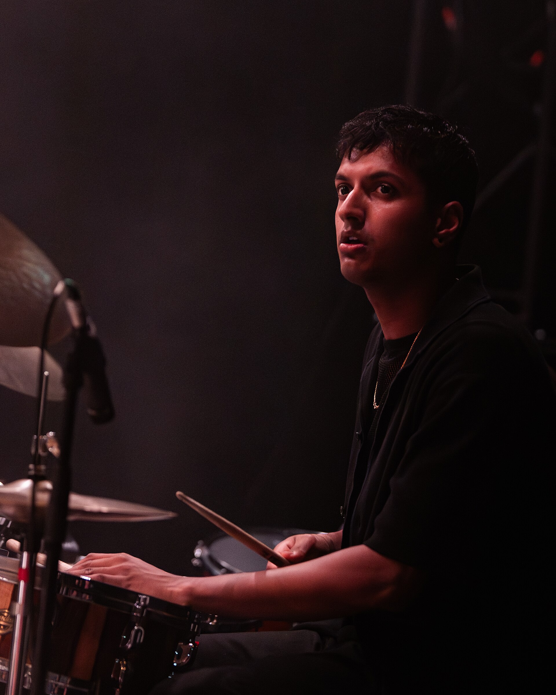 Rino Sivathas performing with Sanyu at Kristiansand Jazzfestival 2025