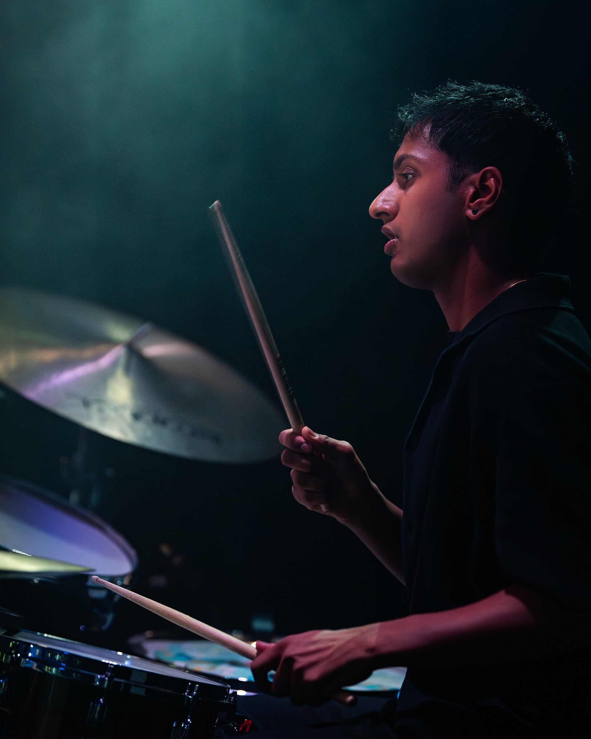 Rino Sivathas performing with Sanyu at Kristiansand Jazzfestival 2025