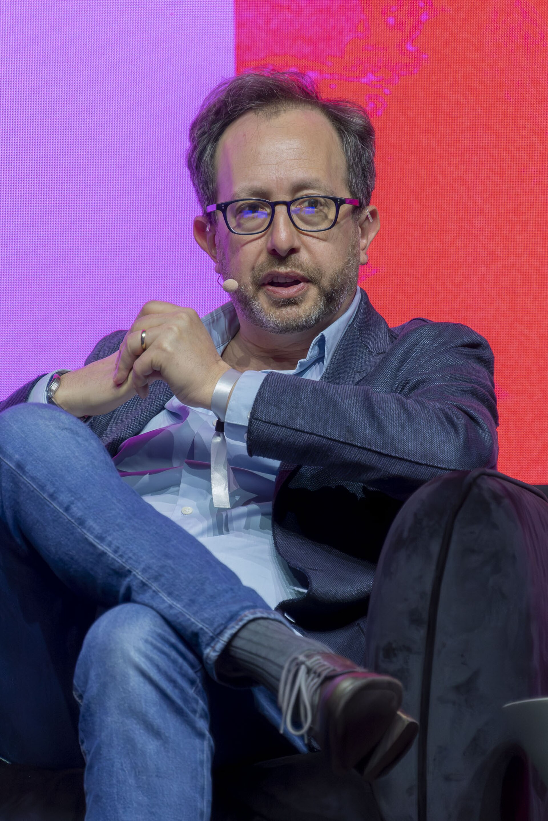 Rob Levine, Editor at Large for Billboard Magazine, at the SXSW London festival hosted in London, England during June 2025.