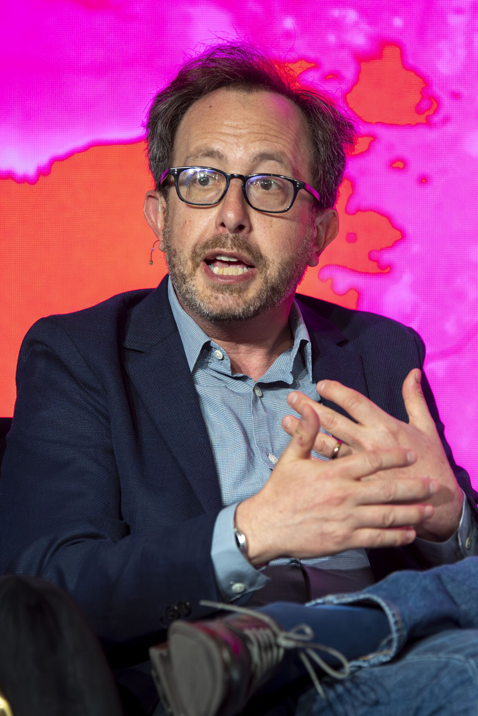 Rob Levine, Editor at Large at Billboard Magazine, at the SXSW London festival hosted in London, England during June 2025.