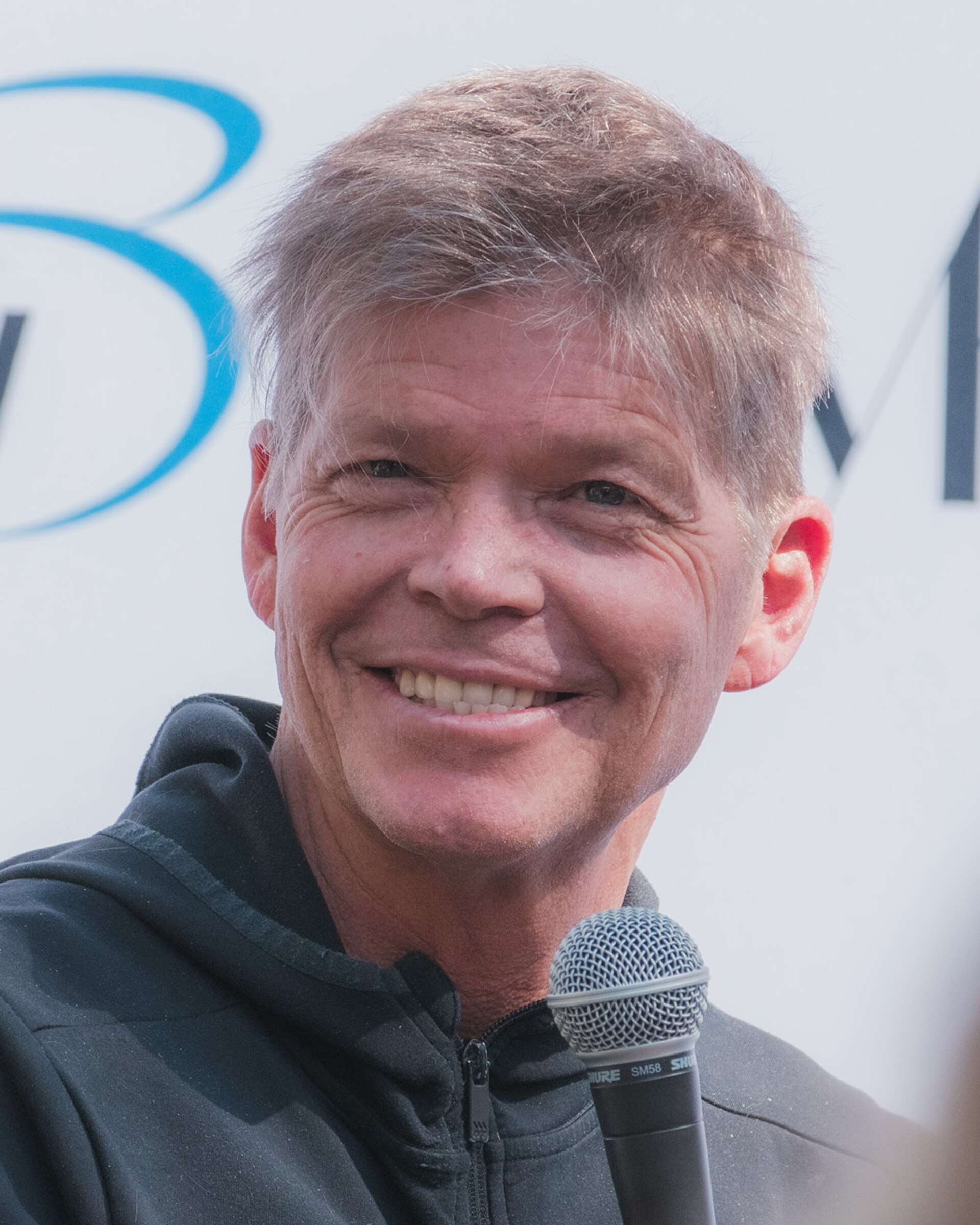 Rob Liefeld speaking at MultiCon 2025 in Los Angeles, California.