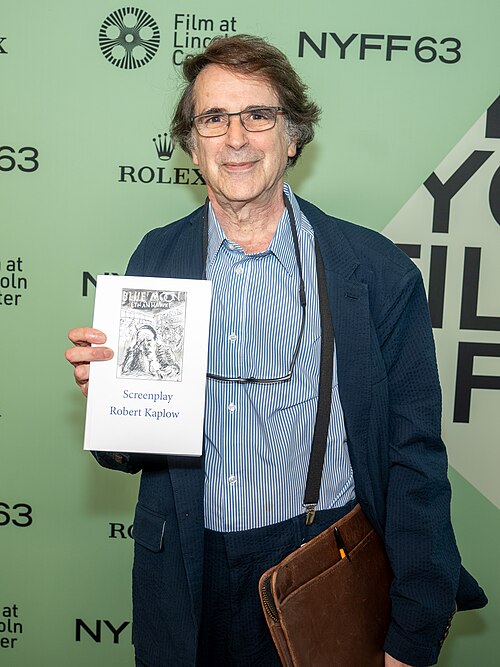 Robert Kaplow, writer, at the 63rd annual New York Film Festival at Lincoln Center in 2025 for the film Blue Moon
