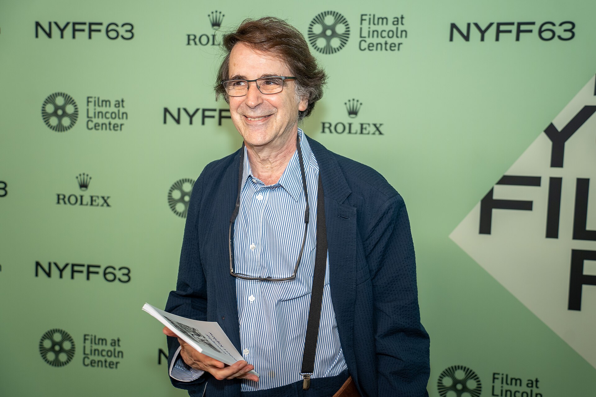 Robert Kaplow, writer, at the 63rd annual New York Film Festival at Lincoln Center in 2025 for the film Blue Moon