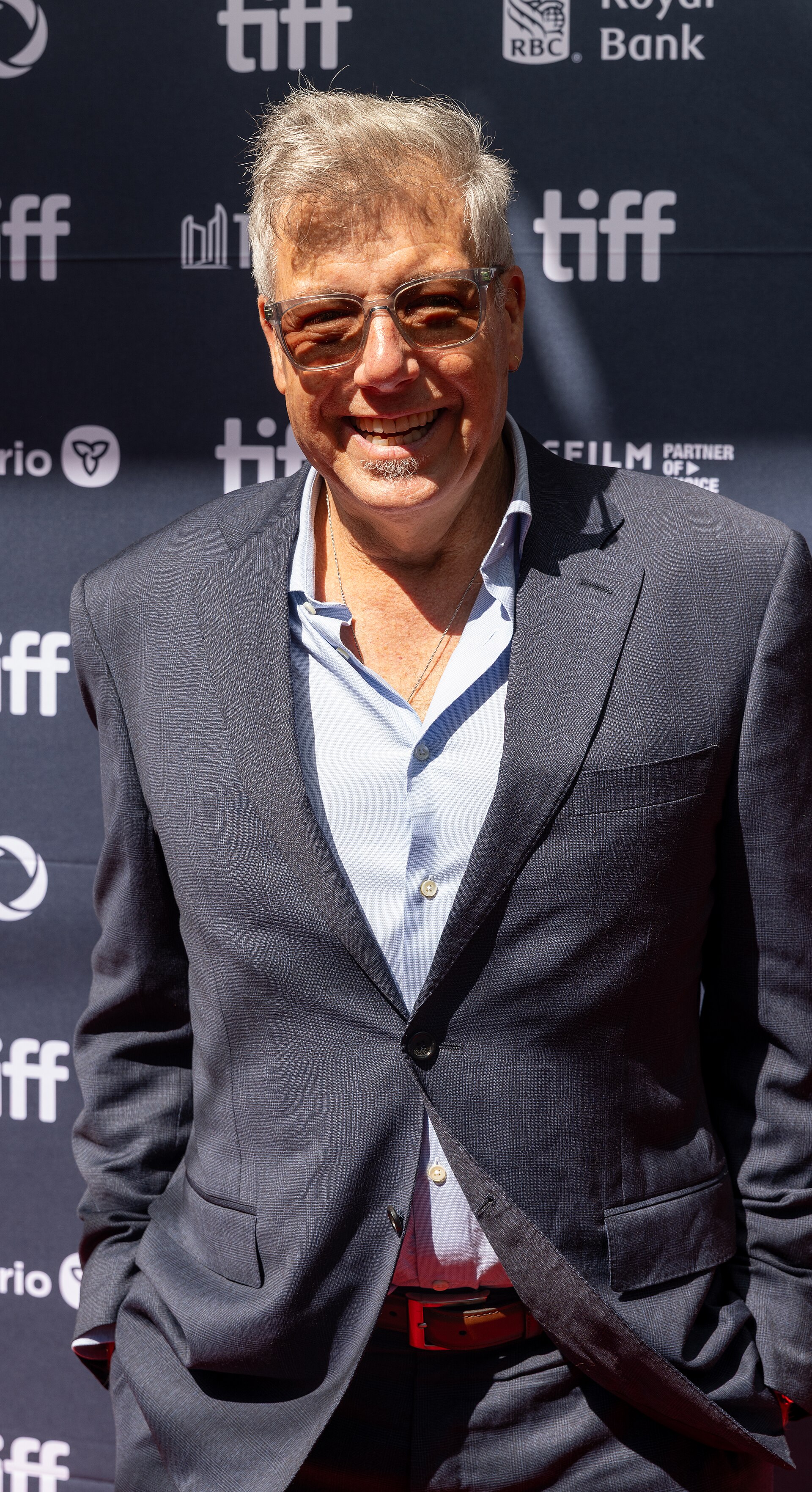 Robert Ramsey, co-writer, at the 2025 Toronto International Film Festival (TIFF) for the movie Tuner.
