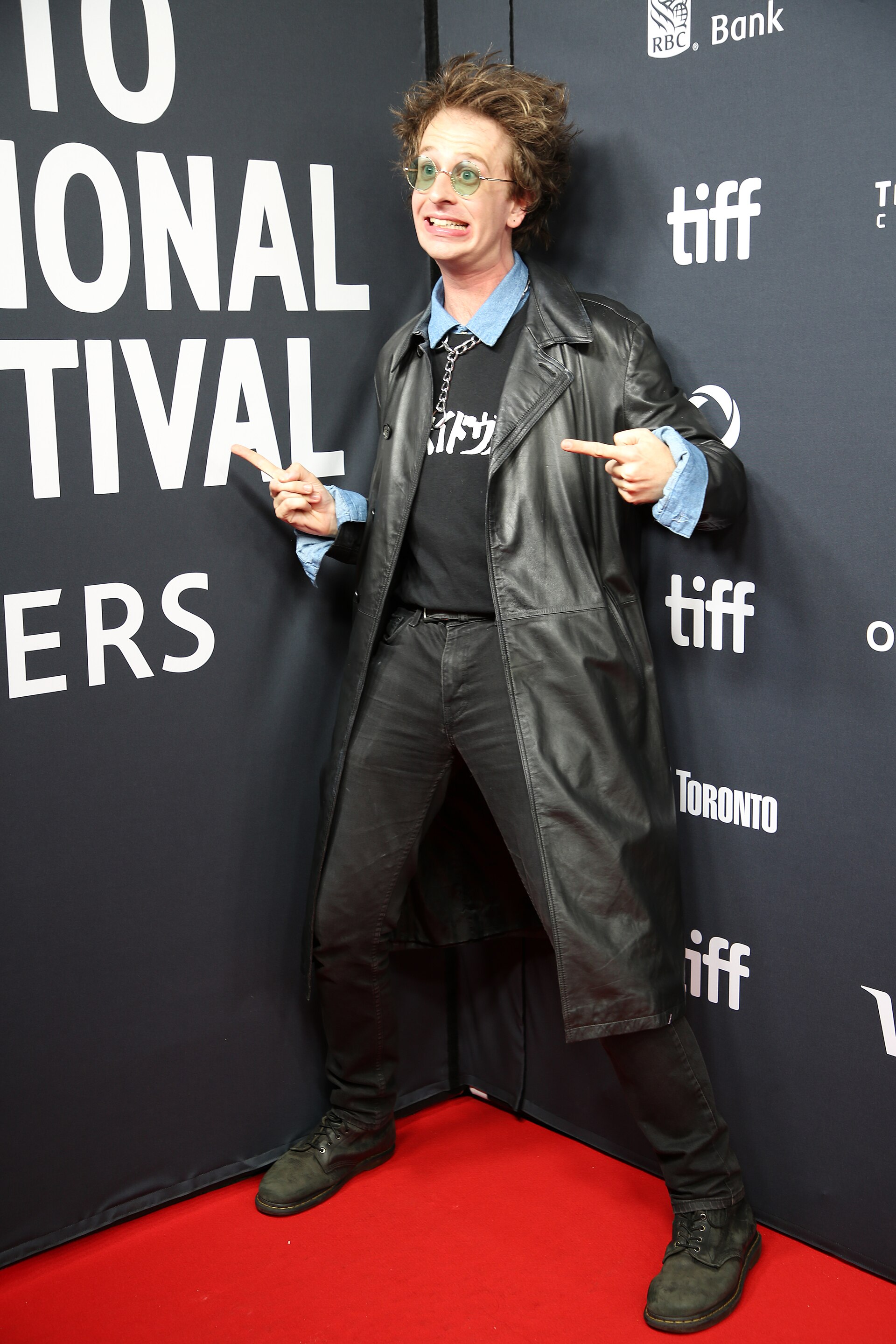 Rocko Zevenbergen, actor, at the 2024 Toronto International Film Festival (TIFF) for the movie The Gesuidouz.