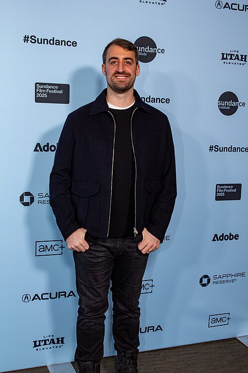 Roger Mancusi, producer, at the 2025 Sundance Film Festival for the movie Bunnylovr.