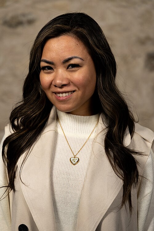 Rona Duldulao, Sr. Production Designer, at the WikiPortraits studio at the 2025 SXSW Festival.
