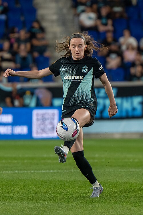 Rose Lavelle during Gotham FC vs Portland Thorns FC on 26 Sep 2025