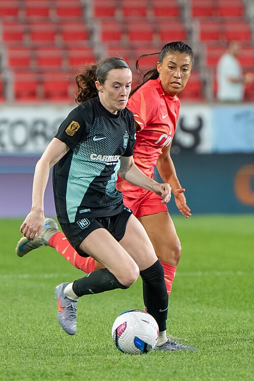 Rose Lavelle during Gotham FC vs Portland Thorns FC on 26 Sep 2025