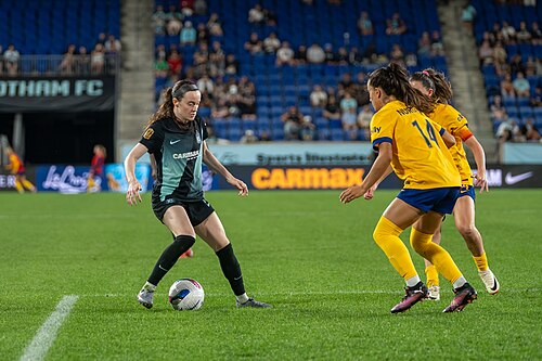 Rose Lavelle during Gotham FC vs Utah Royals on 23 Aug 2025