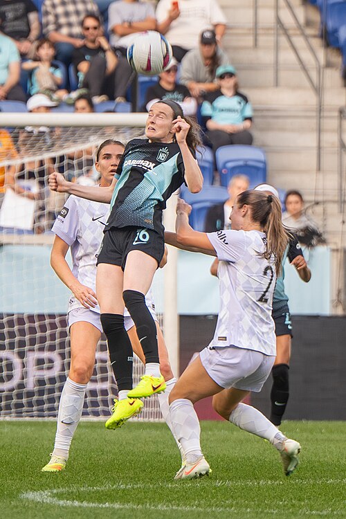 Rose Lavelle during Gotham FC vs Racing Louisville on Oct 19, 2025