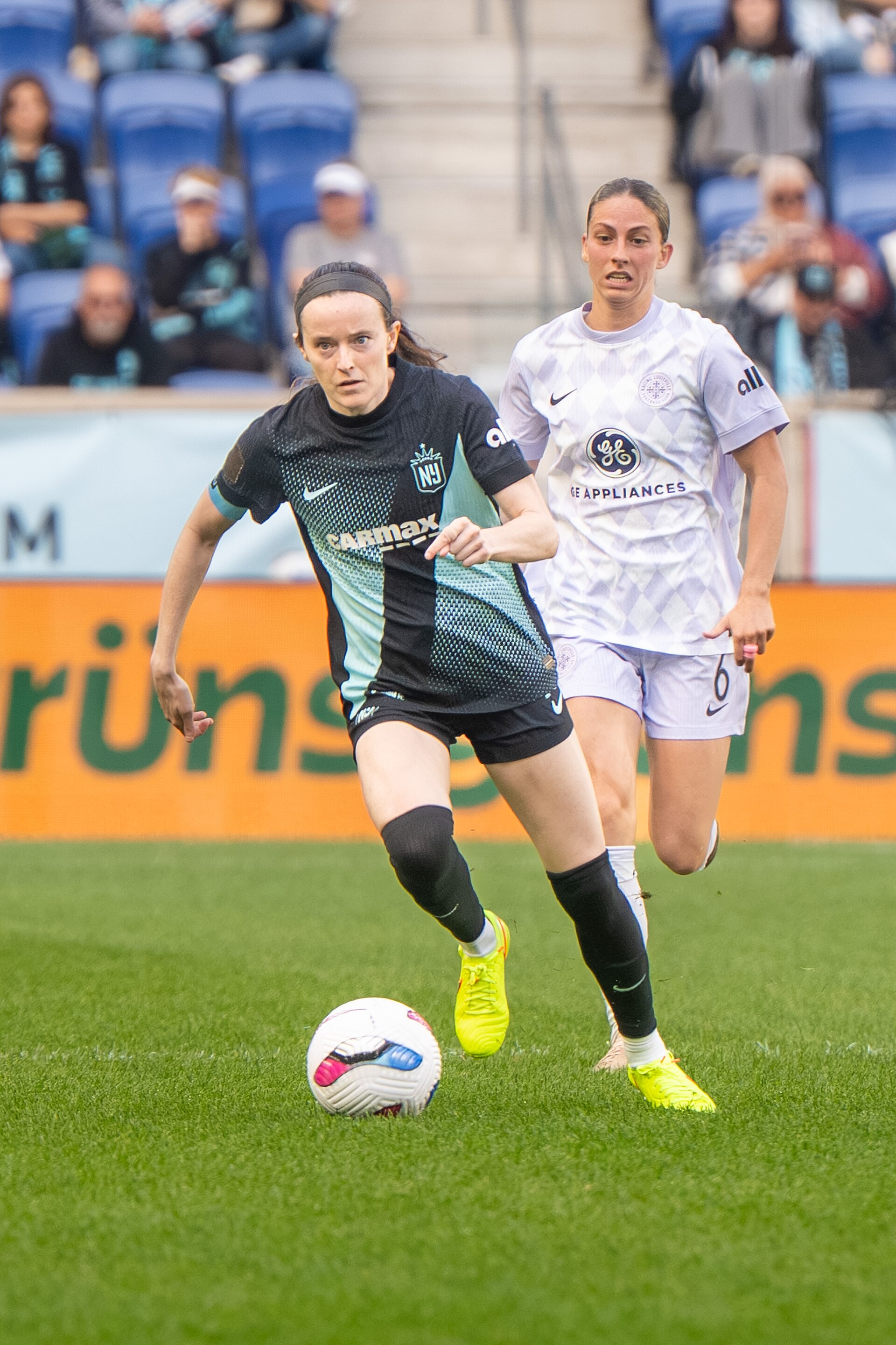 Rose Lavelle during Gotham FC vs Racing Louisville on Oct 19, 2025