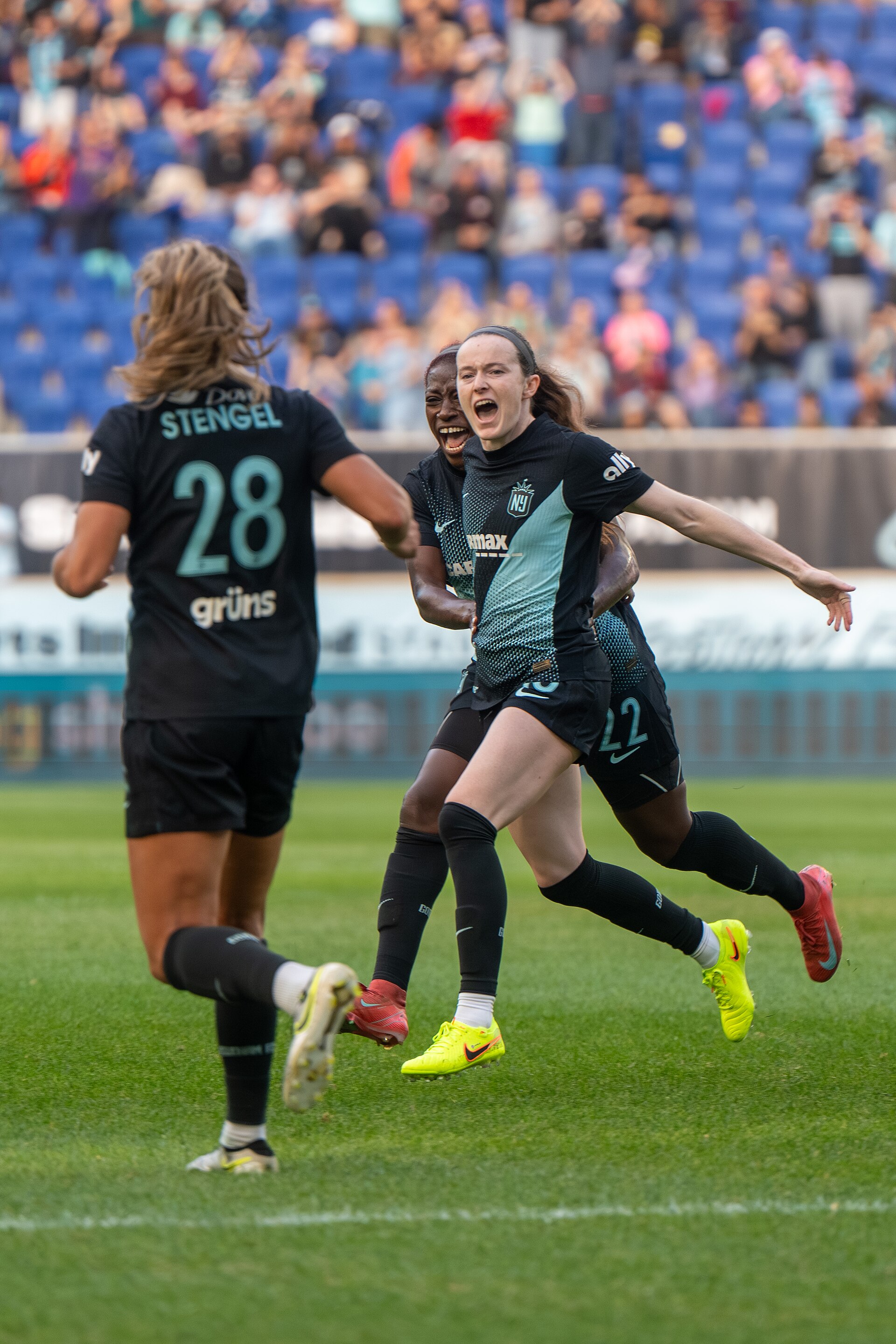 Rose Lavelle during Gotham FC vs Racing Louisville on Oct 19, 2025