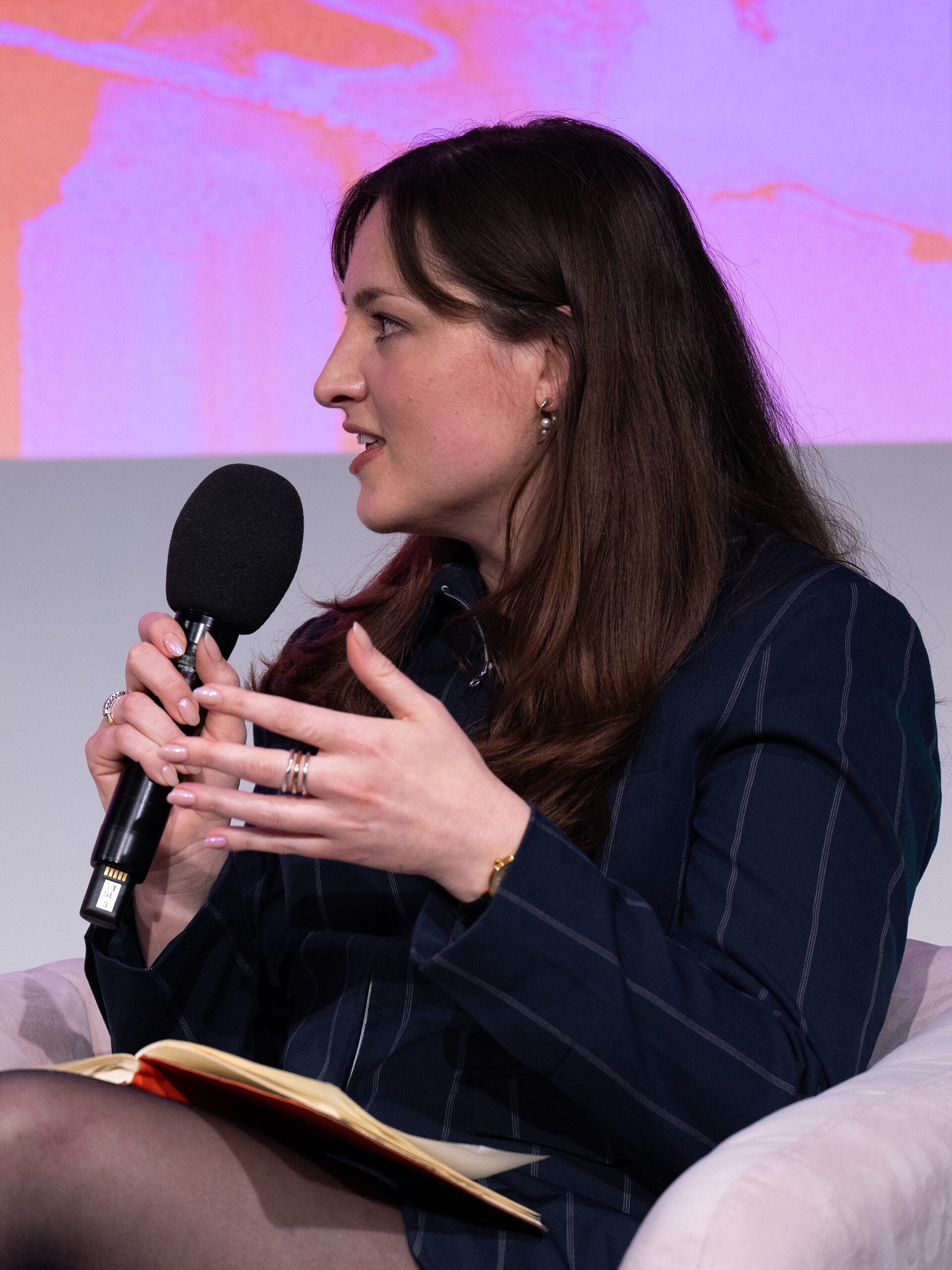 Ruby McGuigan, Programme Development Manager BFI, at the 2025 SXSW London festival in London, England.