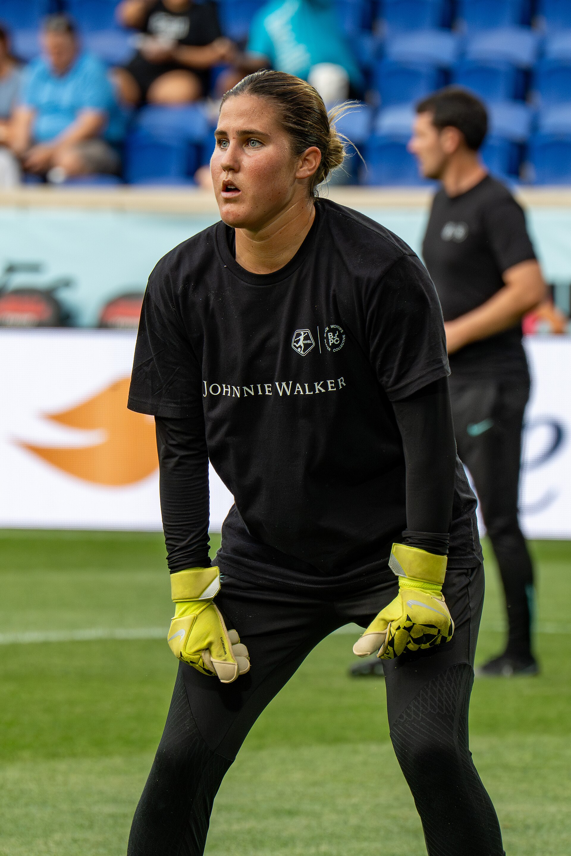 Ryan Campbell during Gotham FC vs Bay FC on 6.21.25
