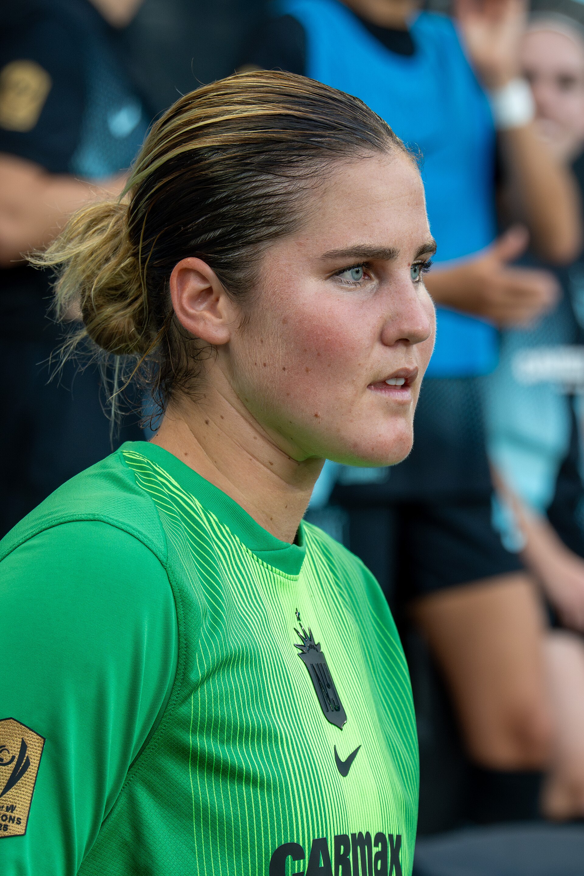 Ryan Campbell during Gotham FC vs Bay FC on 6.21.25