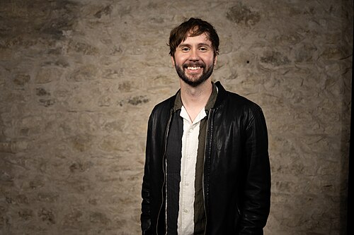 Ryan Turner, Co-Founder + Chief Creative Officer | Echobend, at the WikiPortraits studio at the 2025 SXSW Festival.