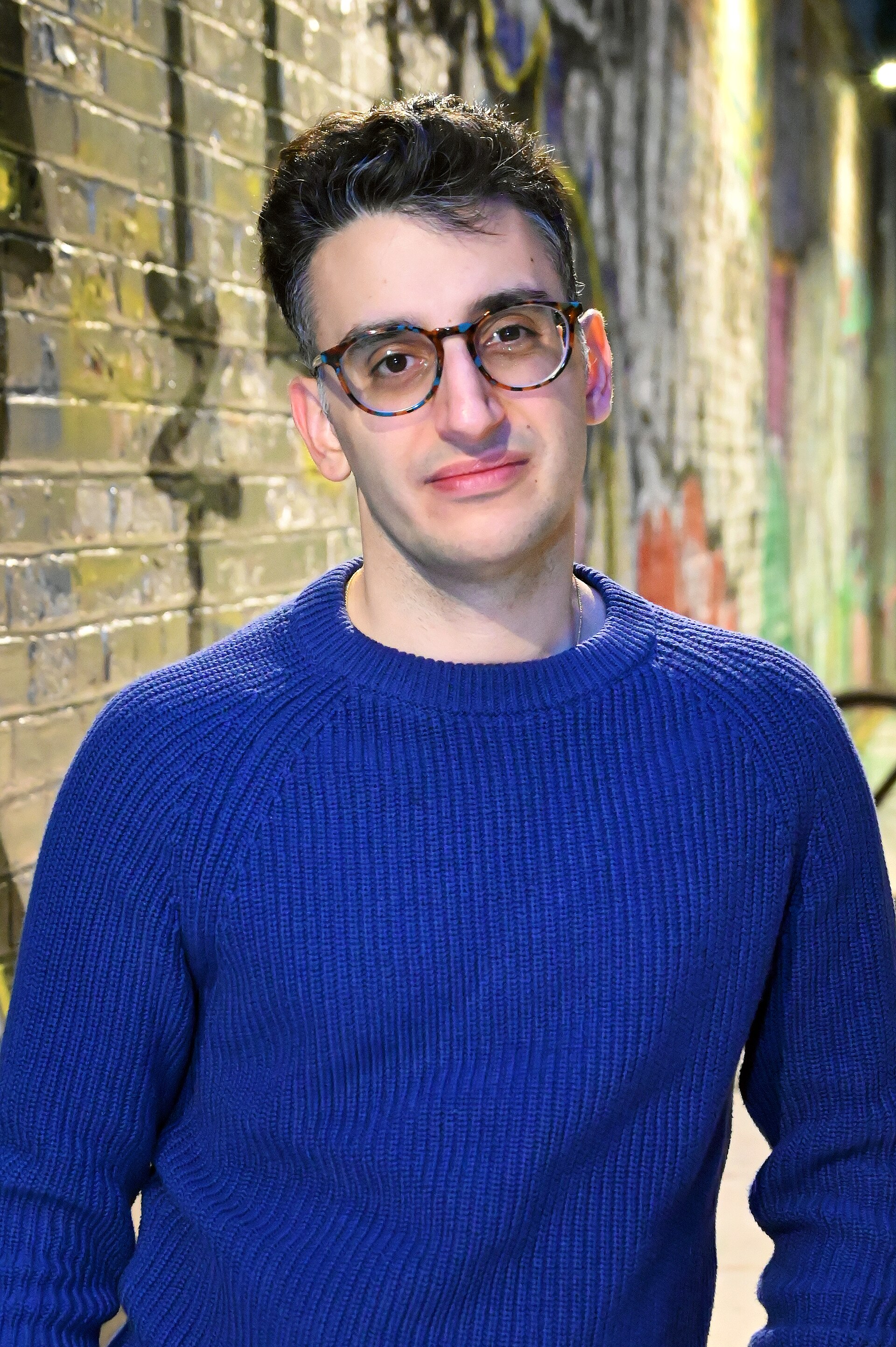 Ryan J. Haddad at the Off-Broadway Opening Night of "Color Theories," 2025