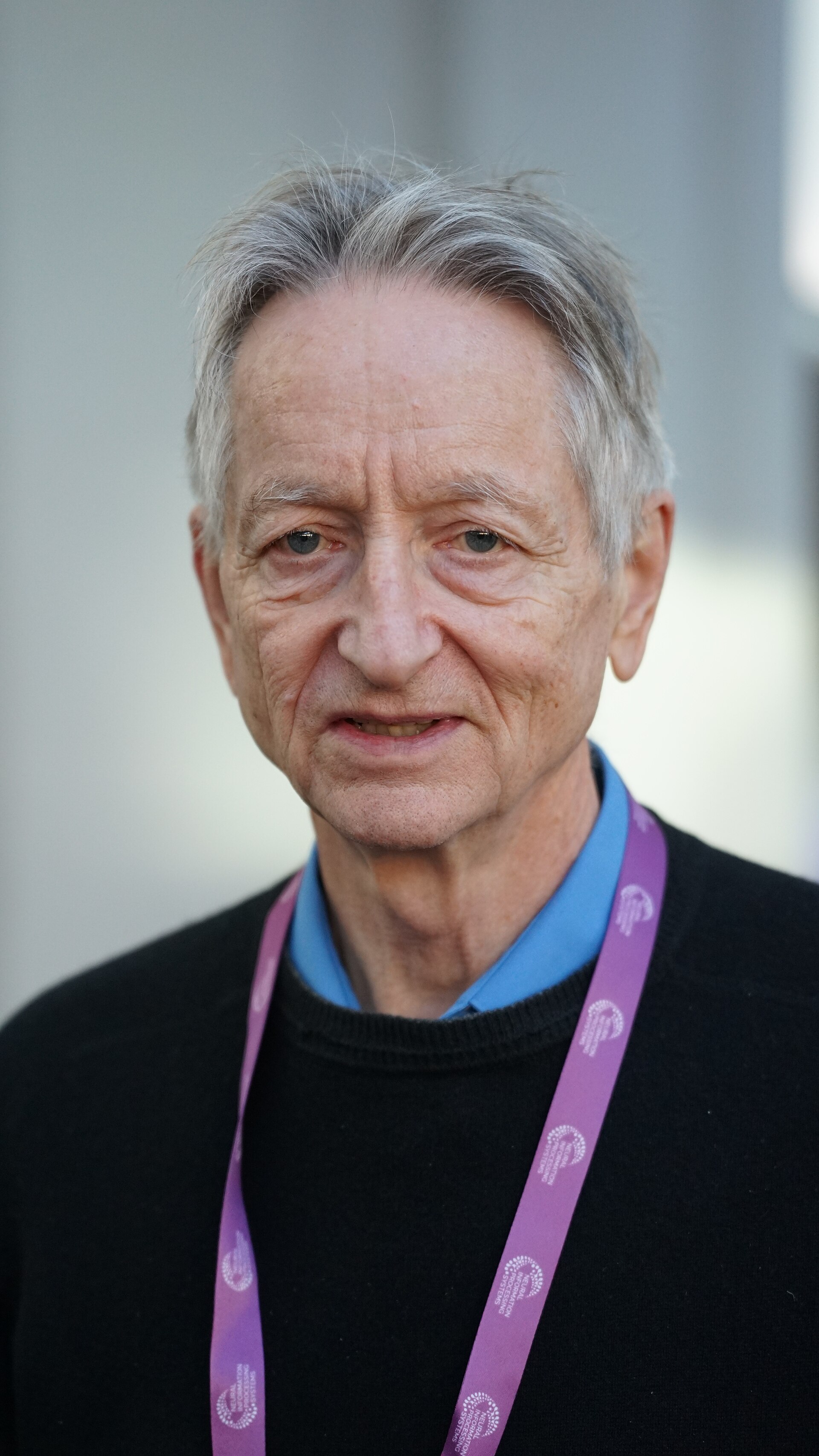 Geoffrey Hinton in San Diego (December 2025)