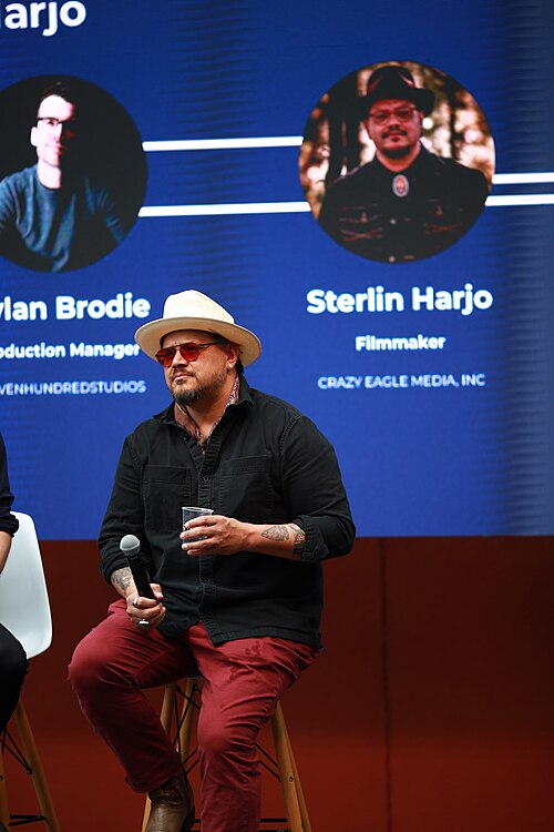 South by Southwest Conference, Austin, Texas, March 8, 2024 - Sterlin Harjo