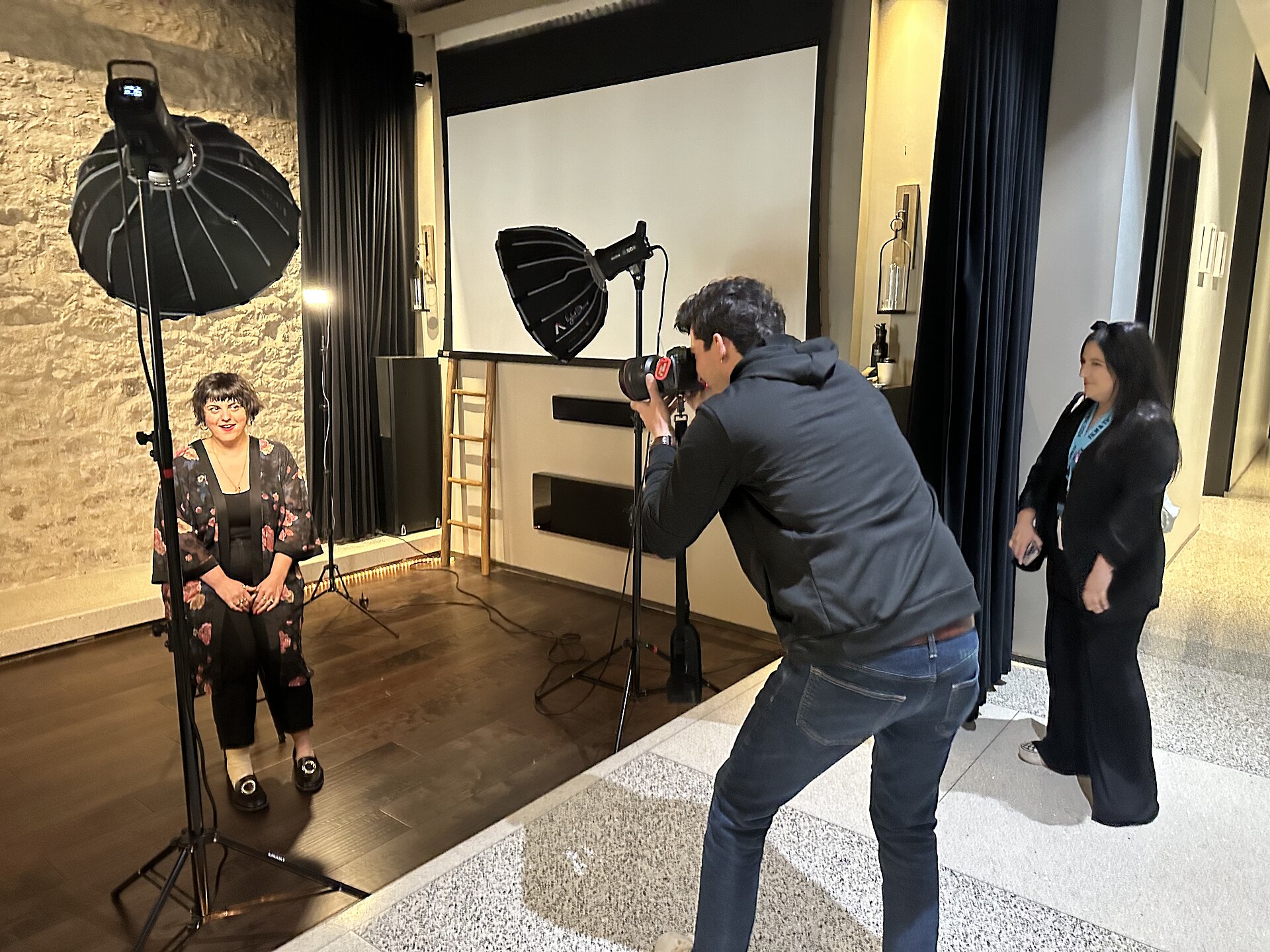 SXSW 2024, WikiPortraits Studio space at 811 Congress