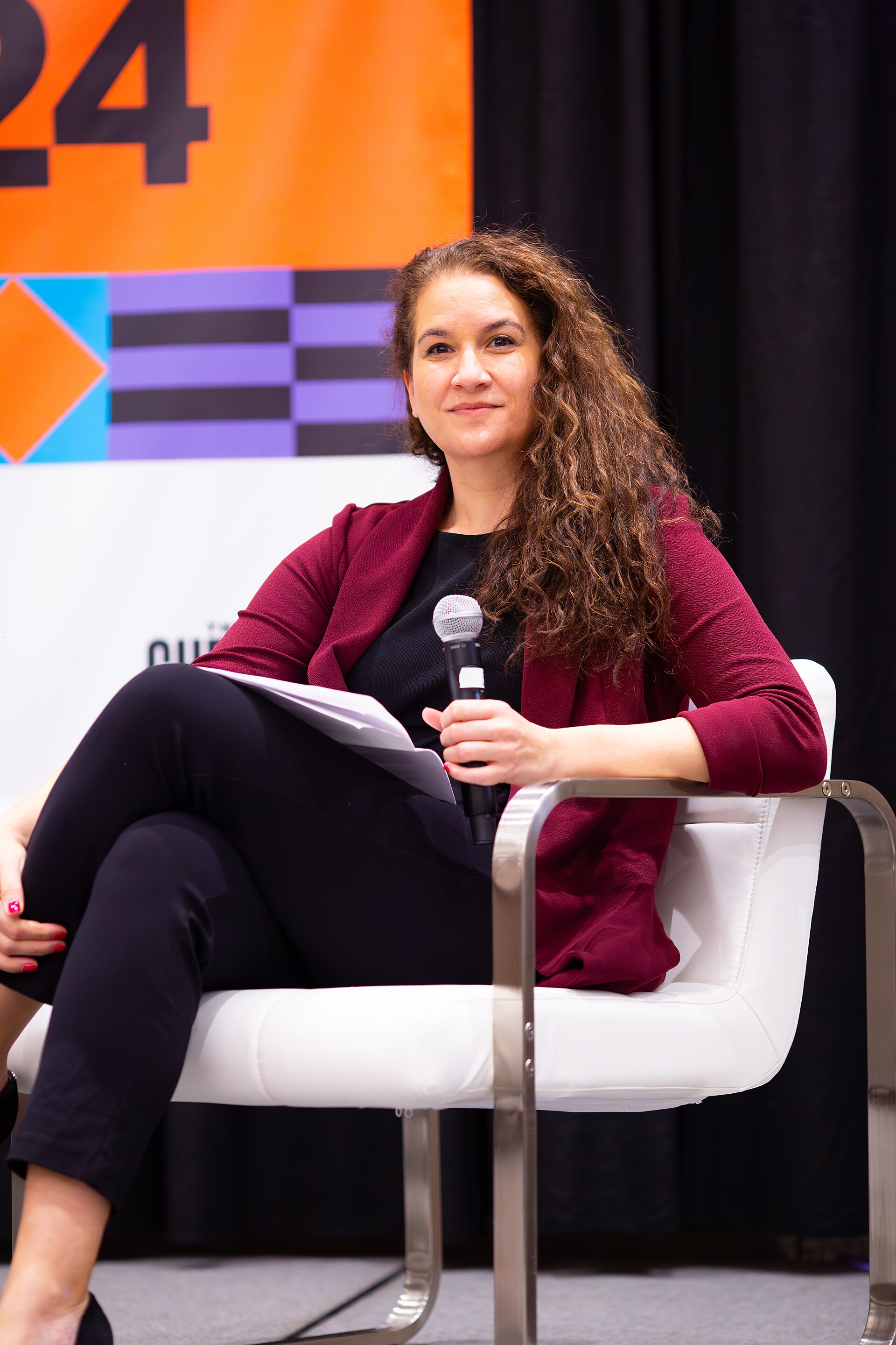 South by Southwest Conference, Austin, Texas, March 11, 2024 - Leila Fadel, radio journalist