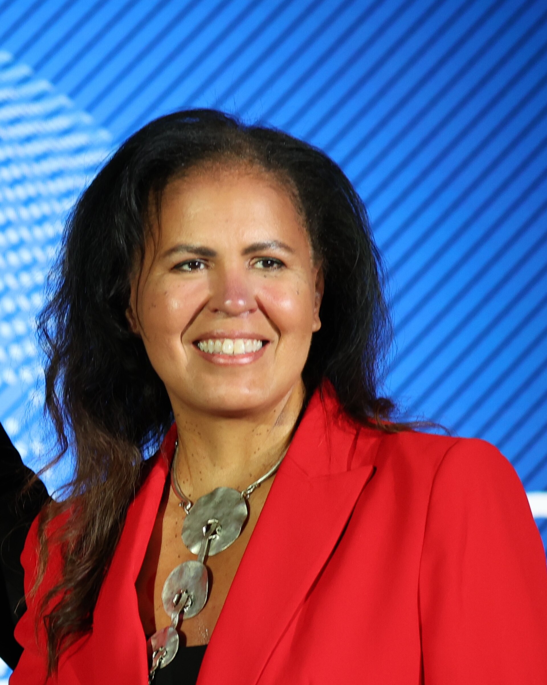 Safiya Noble, UCLA Professor, at Essence Festival of Culture 2025 in New Orleans, Louisiana in July 2025