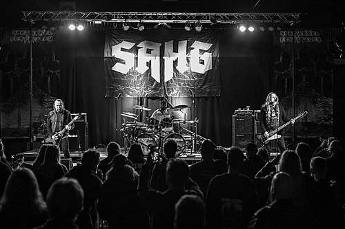 Sahg at Spetakkelfestivalen, Larvik, Norway, November 2024