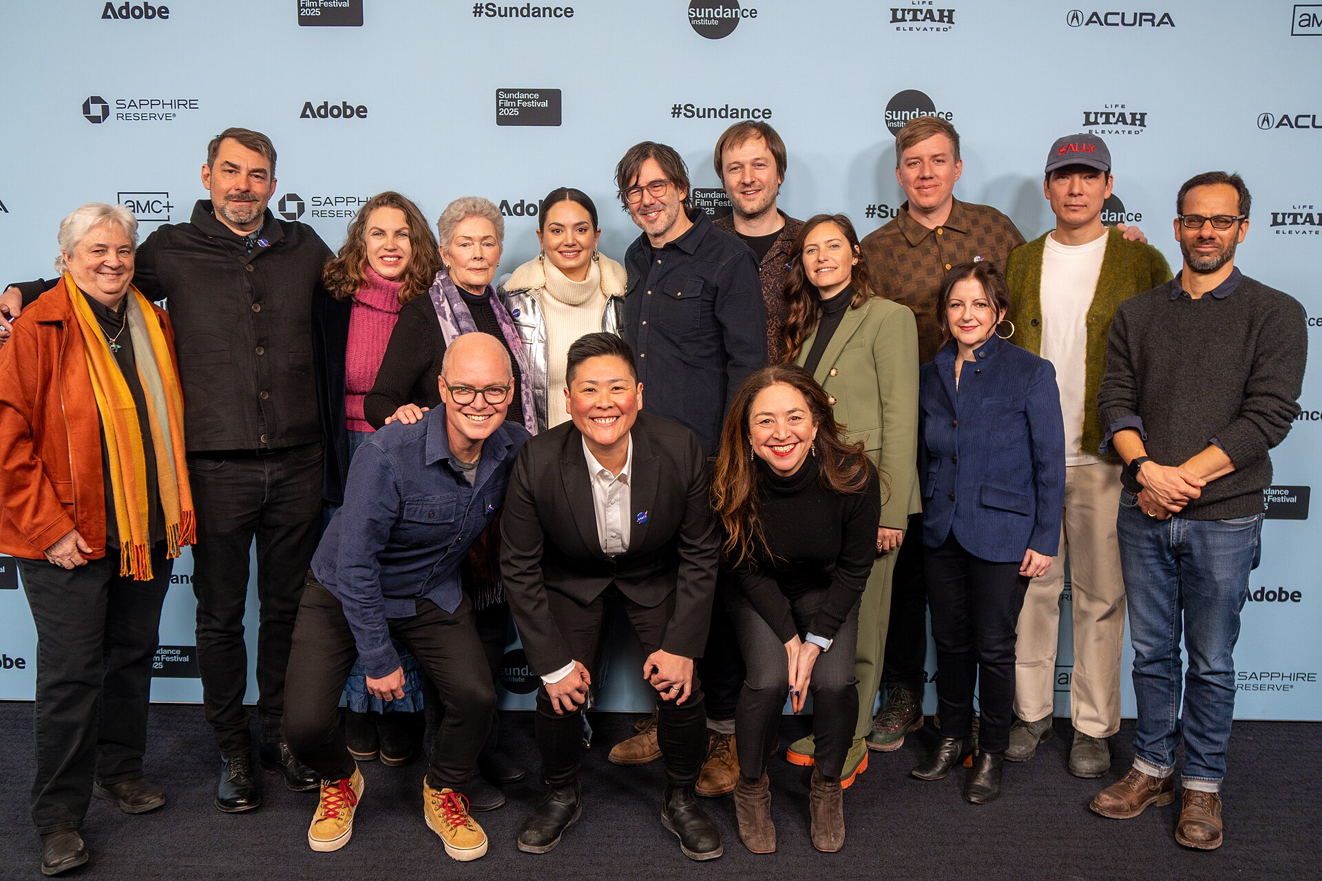 Production crew of Sally at the 2025 Sundance Film Festival