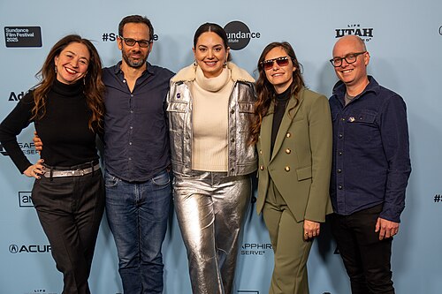 Sally production team at the 2025 Sundance Film Festival