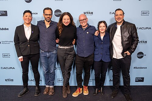 Sally production team at the 2025 Sundance Film Festival