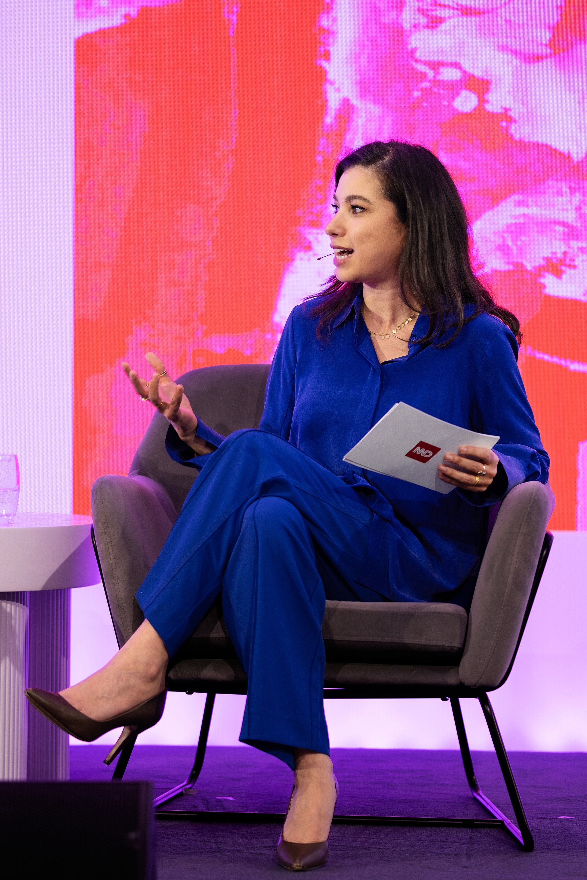 Salma Abdelaziz, correspondent and producer, at the SXSW London festival hosted in London, United Kingdom in June 2025