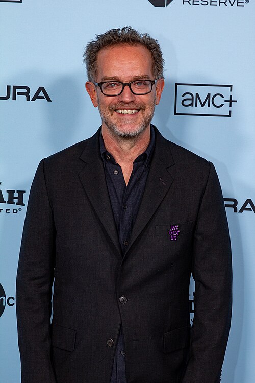 Sam Bisbee, producer, at the 2025 Sundance Film Festival for the movie The Perfect Neighbor.